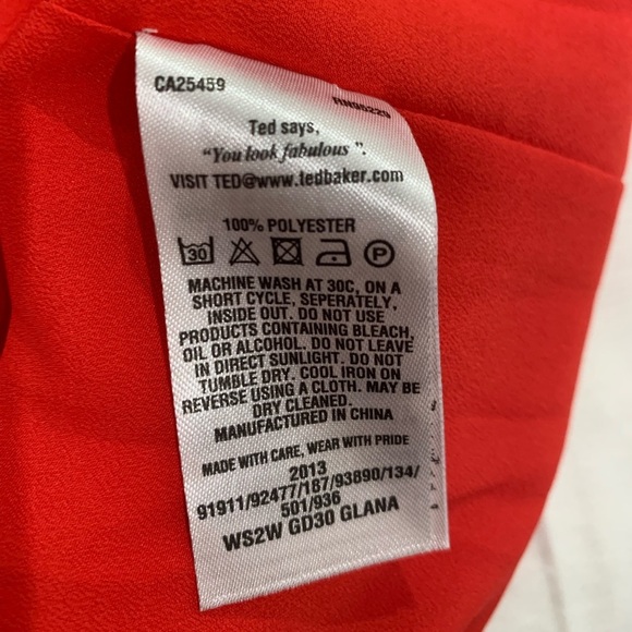 GORGEOUS Ted Baker ‘Glana’ dress - Size 5 (12) - EUC​​ - Picture 7 of 7